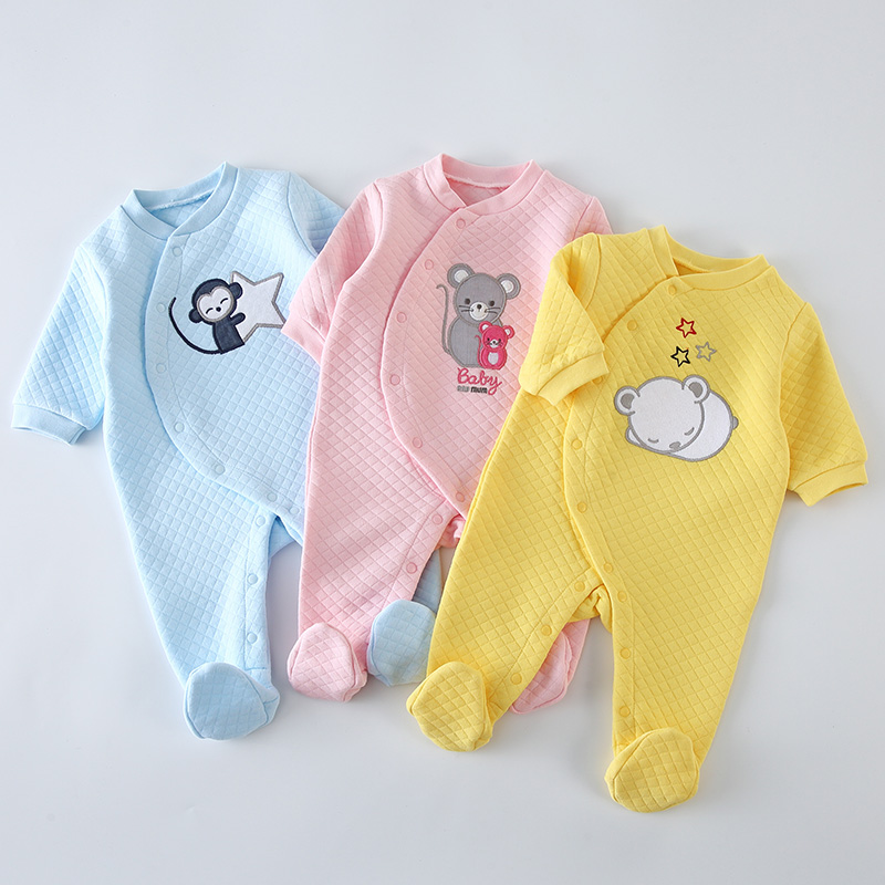 Winter Clothing Newborn - Bebek Pamuklu Tulumlar Giysileri Yenidoğan Uzun