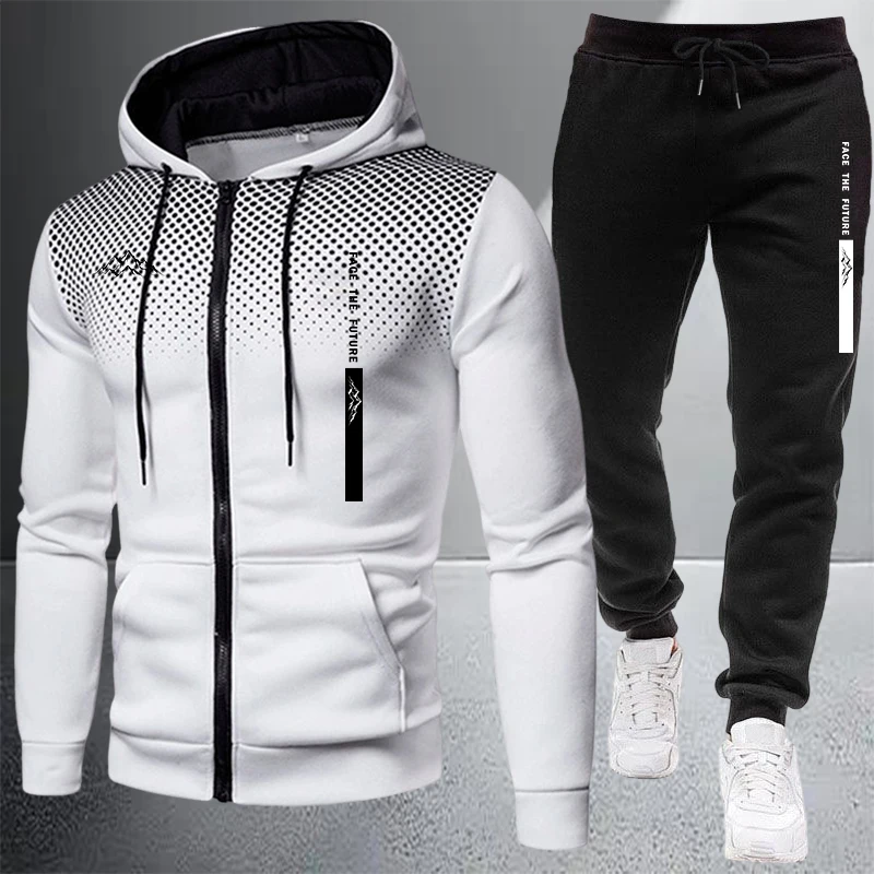 Winter Clothing Matching - Çok Satan Erkek Ceket Eşofman Günlük
