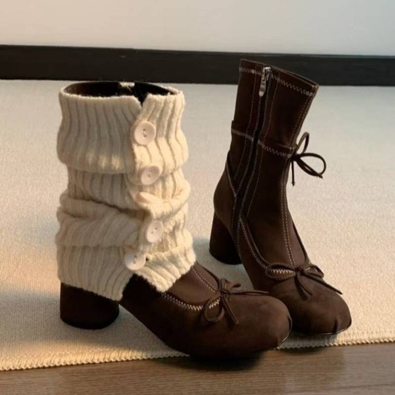 Winter Clothing For Women - Fiyonklu Yüksek Topuklu Kadın Botları Yeni
