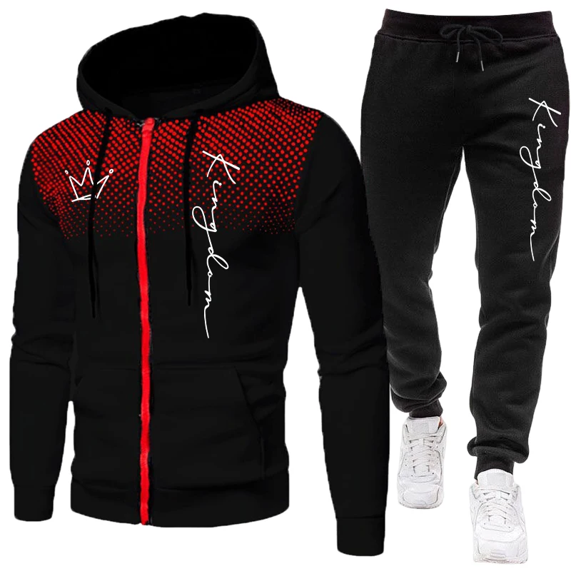 Winter Clothing Matching - Kral erkek ceketi eşofman rahat nokta