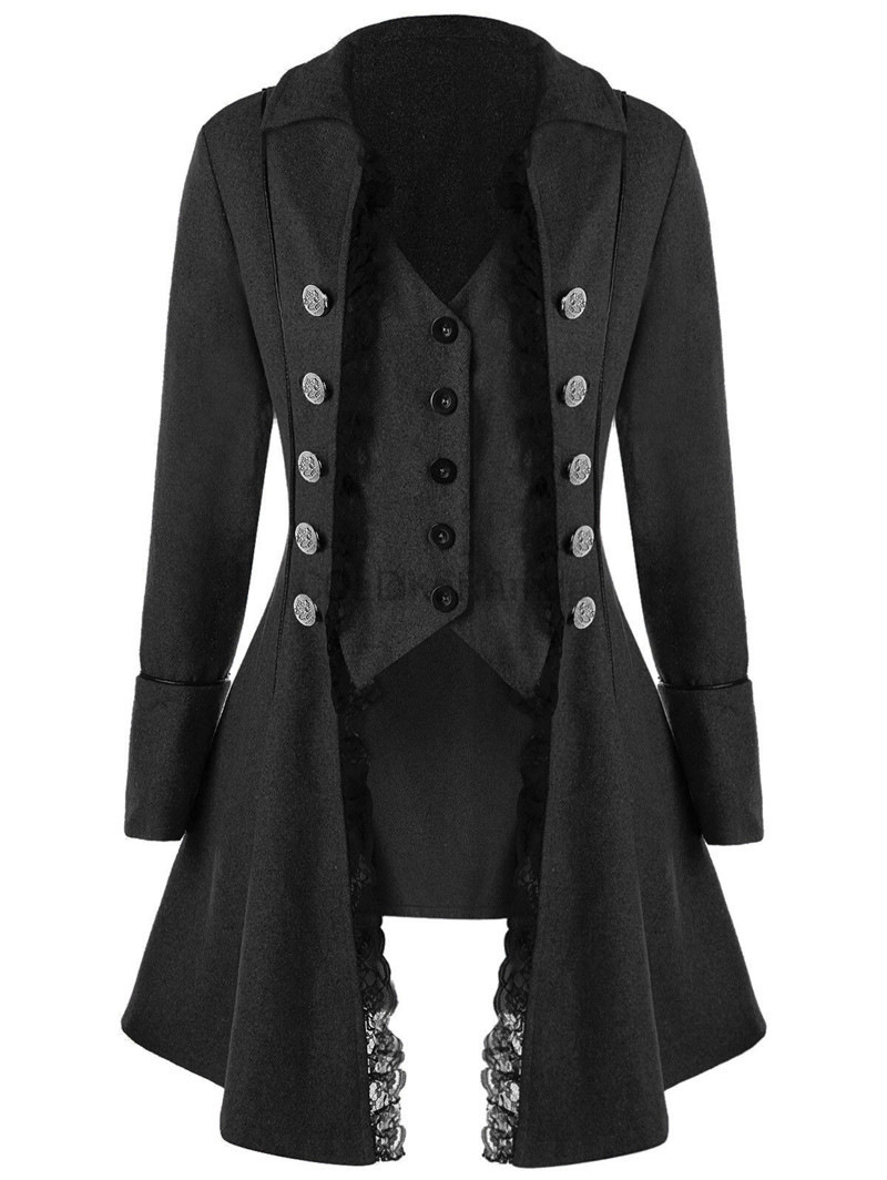 Winter Clothing For Women - Kış kadın Ceket Gotik Steampunk Korse