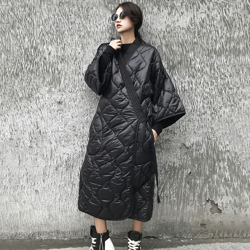 Traditional Winter Japanese Clothing - 2026 Yeni Siyah Kış Kimono Ceket