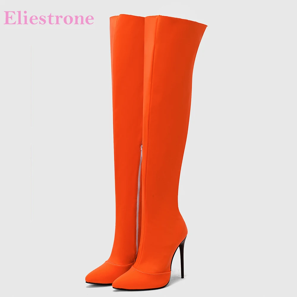 Winter Clothing For Women - Yeni Kış Glamour Turuncu Sarı Kadın