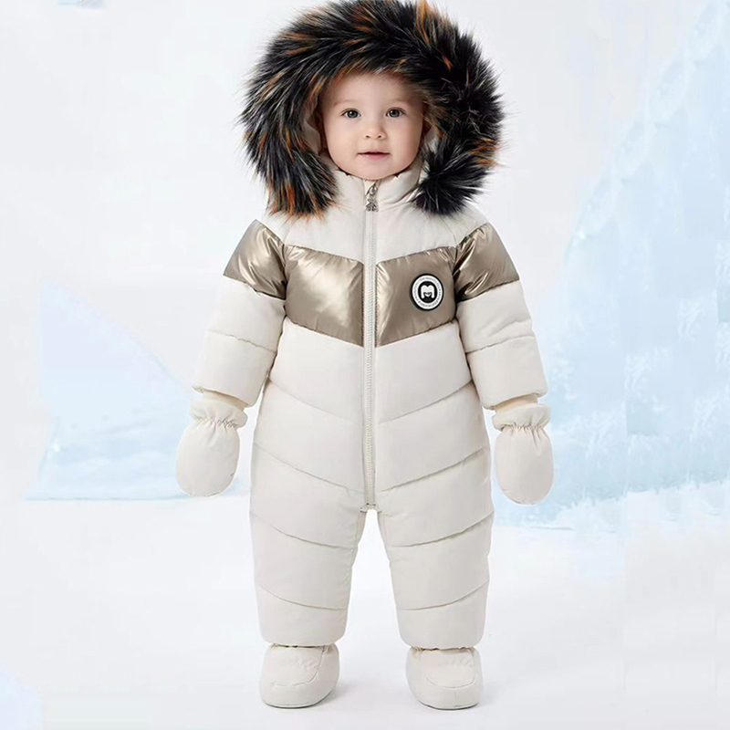 Winter Clothing Newborn - Kış Yenidoğan Bebek Romper Eldiven Ile
