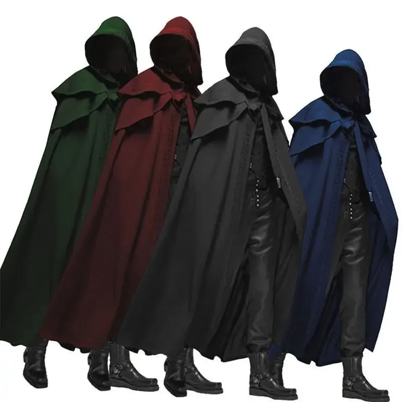 Winter Clothing Matching - Erkekler için Keşiş Kostümü Orta Çağ