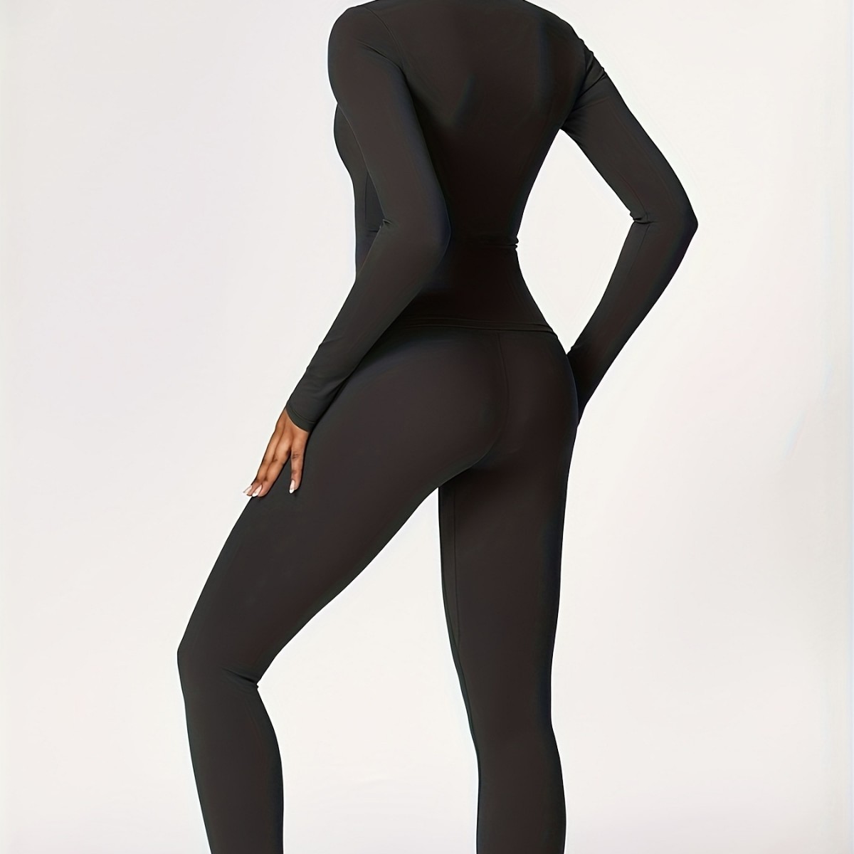 Dar kesim yoga kıyafeti ince u - Winter Clothing For Women incelemesi ve fiyatı