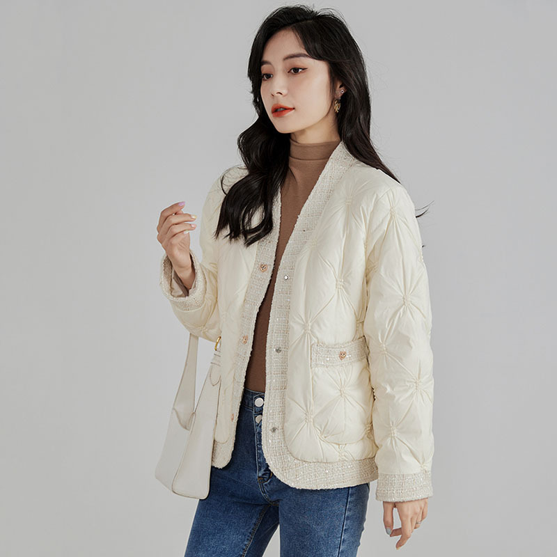 Sonbahar Kış Aşağı Ceket V Yak - Winter Clothing Trends incelemesi ve fiyatı