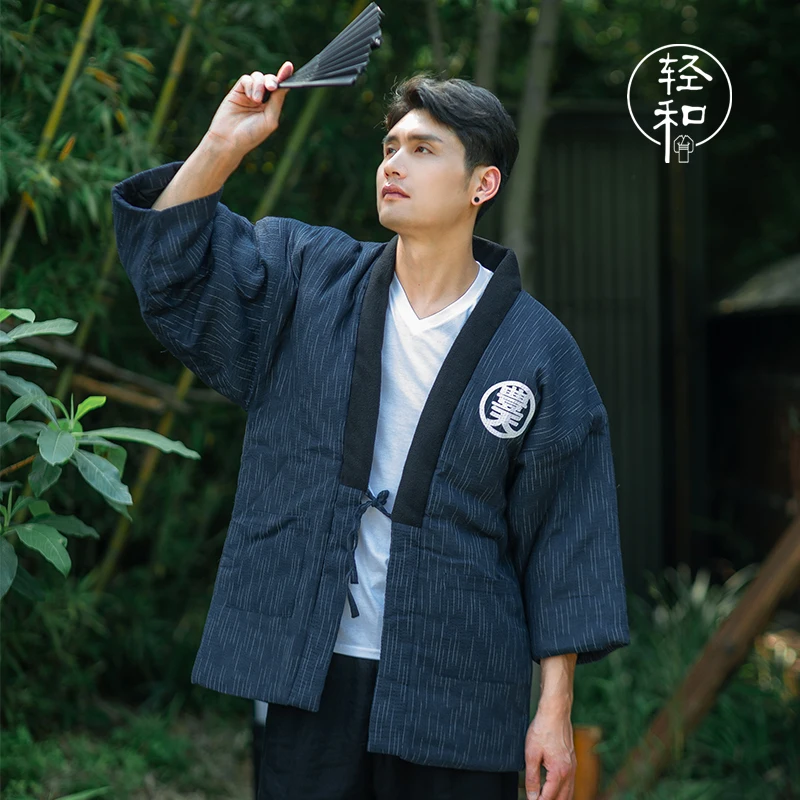 Kimono kış Haori erkekler japo - Traditional Winter Japanese Clothing incelemesi ve fiyatı