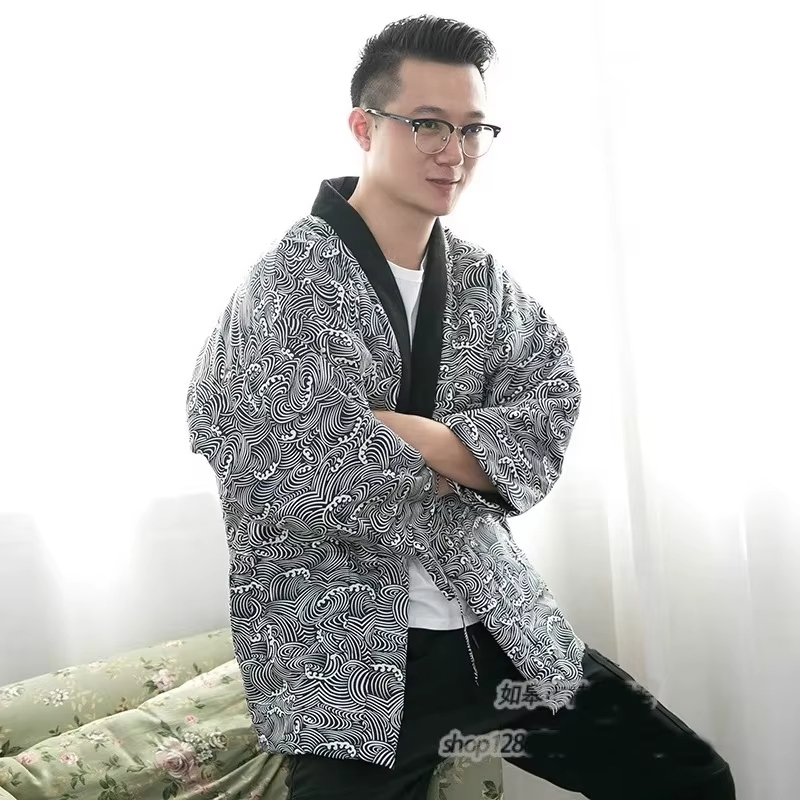 2025 Hanten Erkek Ceket, Dolgu - Traditional Winter Japanese Clothing incelemesi ve fiyatı