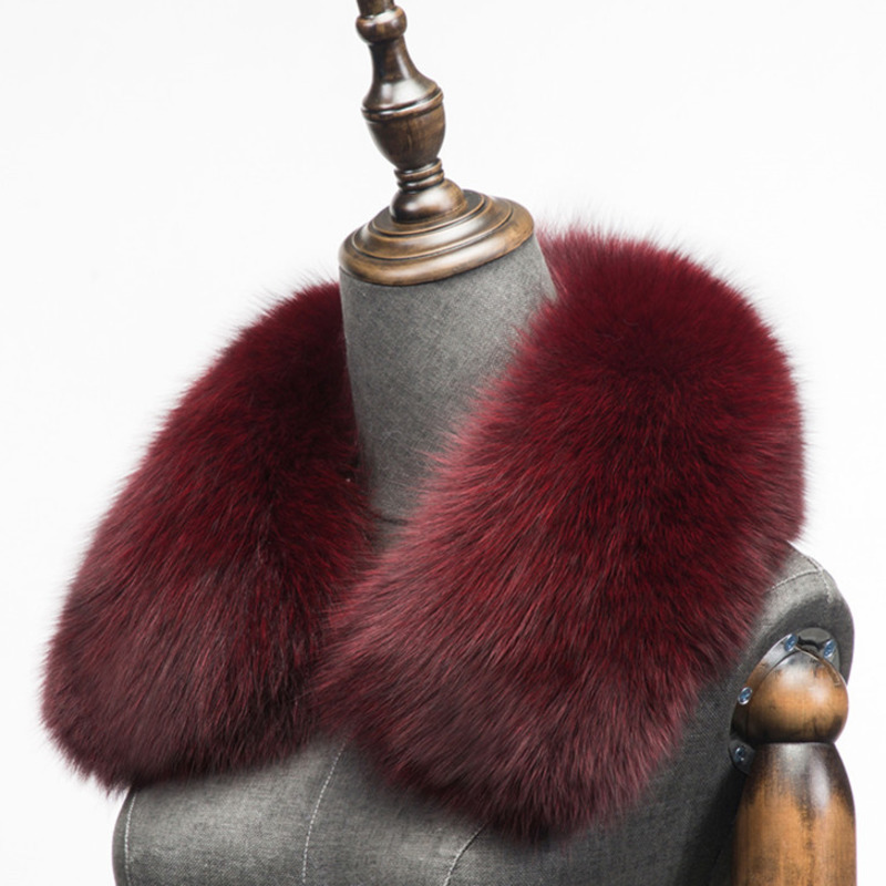 Kış Doğal Tilki Kürk Eşarp Kar - Winter Clothing Matching incelemesi ve fiyatı