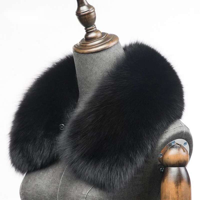 Kış Doğal Tilki Kürk Eşarp Kar - Winter Clothing Matching incelemesi ve fiyatı