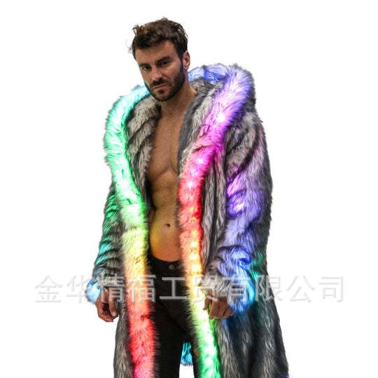 Taklit Kürk Erkekler Kapşonlu  - Winter Clothing Matching incelemesi ve fiyatı