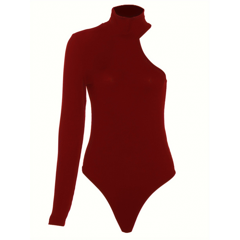 Düz Asimetrik Tek Omuzlu Nervü - Winter Clothing For Women incelemesi ve fiyatı