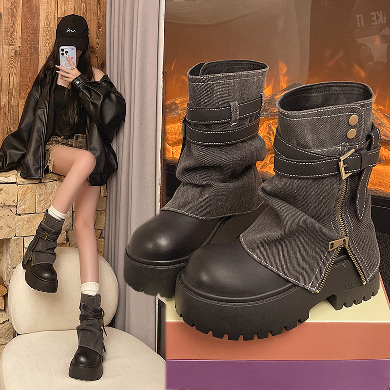 Kadınlar için yarım çizmeler K - Winter Clothing For Women incelemesi ve fiyatı