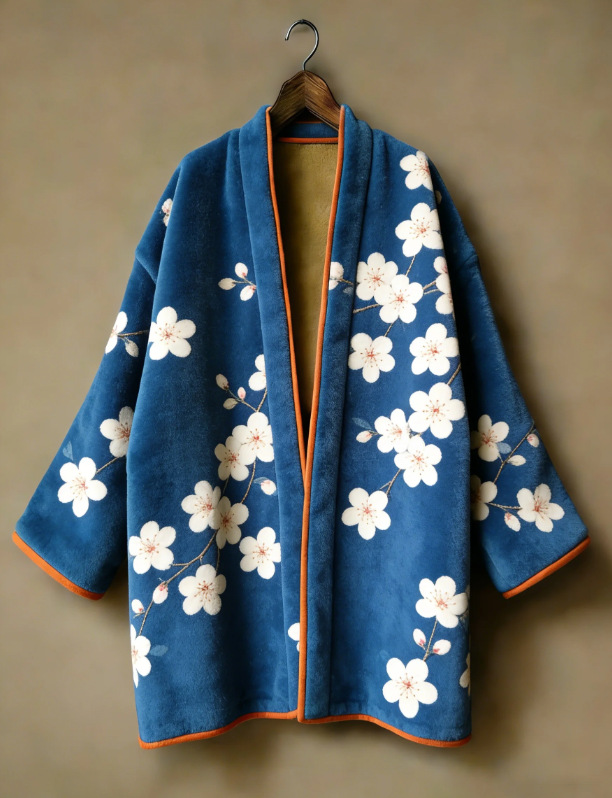 Japon Kimono Haori Yukata Samu - Traditional Winter Japanese Clothing incelemesi ve fiyatı