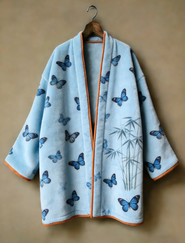 Japon Kimono Haori Yukata Samu - Traditional Winter Japanese Clothing incelemesi ve fiyatı