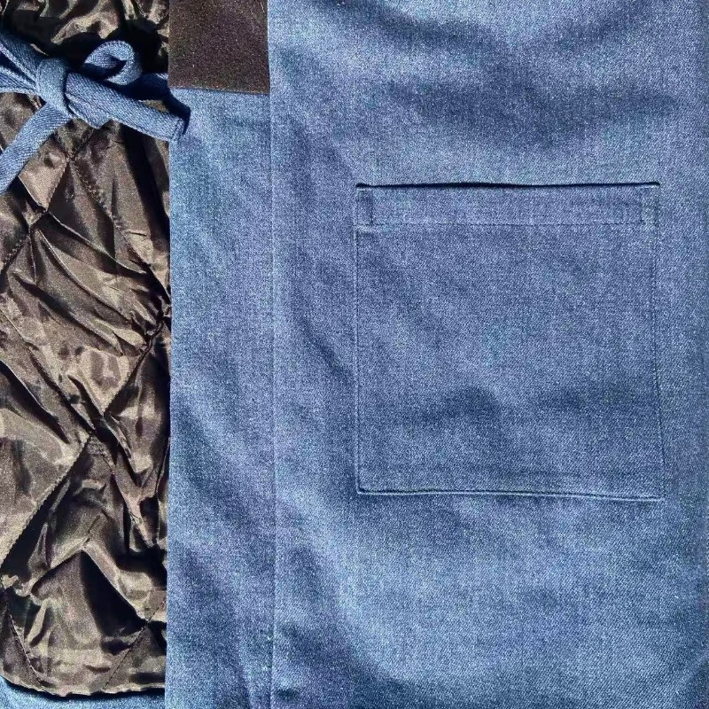 Erkek Kadın Denim Hanten Ceket - Traditional Winter Japanese Clothing incelemesi ve fiyatı