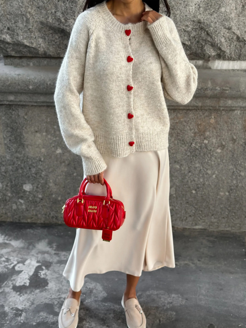 DGLUKE Ekip Boyun örgü hırka K - Winter Clothing Zara incelemesi ve fiyatı