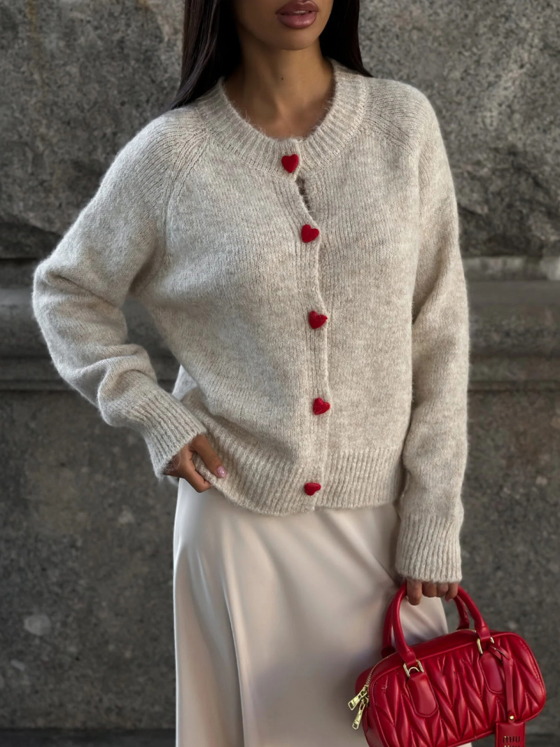 DGLUKE Ekip Boyun örgü hırka K - Winter Clothing Zara incelemesi ve fiyatı