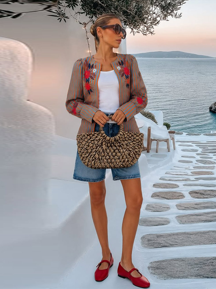 2026 Erken Sonbahar Çizgili Çi - Winter Clothing For Women incelemesi ve fiyatı